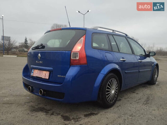 Синій Рено Меган, об'ємом двигуна 1.6 л та пробігом 225 тис. км за 5200 $, фото 6 на Automoto.ua
