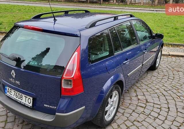 Синій Рено Меган, об'ємом двигуна 1.6 л та пробігом 249 тис. км за 5550 $, фото 12 на Automoto.ua