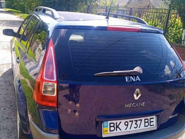 Синий Рено Меган, объемом двигателя 1.5 л и пробегом 1 тыс. км за 4500 $, фото 1 на Automoto.ua