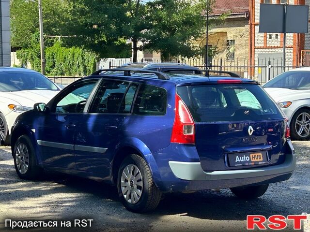 Синий Рено Меган, объемом двигателя 1.6 л и пробегом 238 тыс. км за 5100 $, фото 2 на Automoto.ua