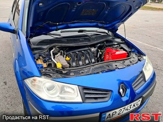 Синій Рено Меган, об'ємом двигуна 1.6 л та пробігом 222 тис. км за 5400 $, фото 10 на Automoto.ua