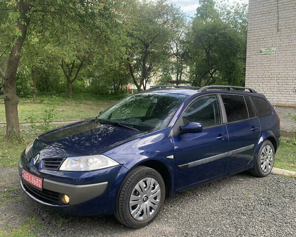 Синий Рено Меган, объемом двигателя 1.6 л и пробегом 229 тыс. км за 4399 $, фото 16 на Automoto.ua