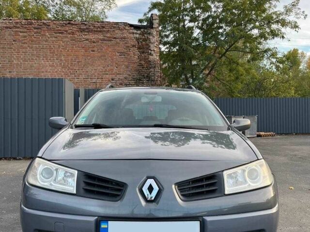 Синий Рено Меган, объемом двигателя 1.6 л и пробегом 210 тыс. км за 5200 $, фото 1 на Automoto.ua