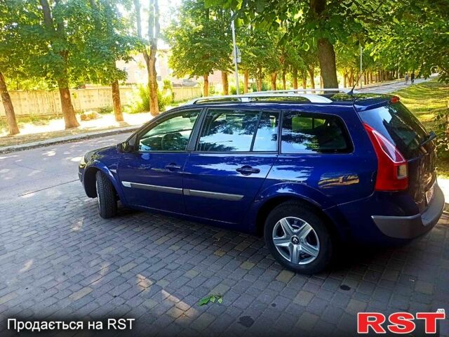 Синий Рено Меган, объемом двигателя 1.6 л и пробегом 212 тыс. км за 5600 $, фото 1 на Automoto.ua