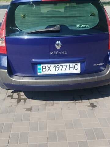 Синий Рено Меган, объемом двигателя 1.6 л и пробегом 245 тыс. км за 4500 $, фото 4 на Automoto.ua