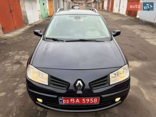 Синий Рено Меган, объемом двигателя 1.6 л и пробегом 151 тыс. км за 5900 $, фото 58 на Automoto.ua