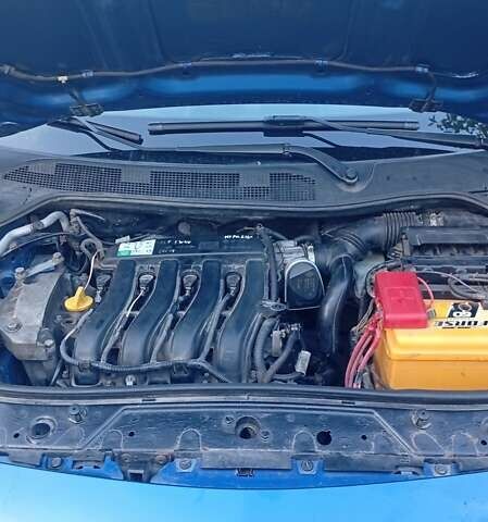 Синий Рено Меган, объемом двигателя 1.6 л и пробегом 218 тыс. км за 5100 $, фото 7 на Automoto.ua