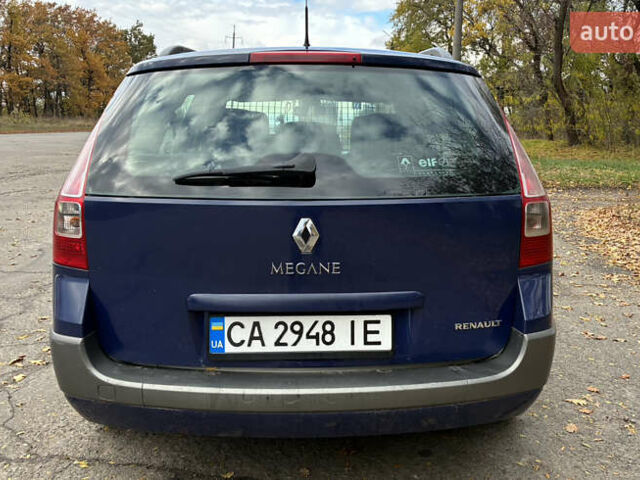 Синій Рено Меган, об'ємом двигуна 1.9 л та пробігом 201 тис. км за 4560 $, фото 3 на Automoto.ua
