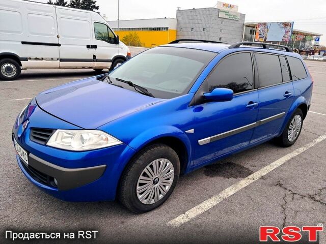 Синій Рено Меган, об'ємом двигуна 1.6 л та пробігом 222 тис. км за 5400 $, фото 1 на Automoto.ua