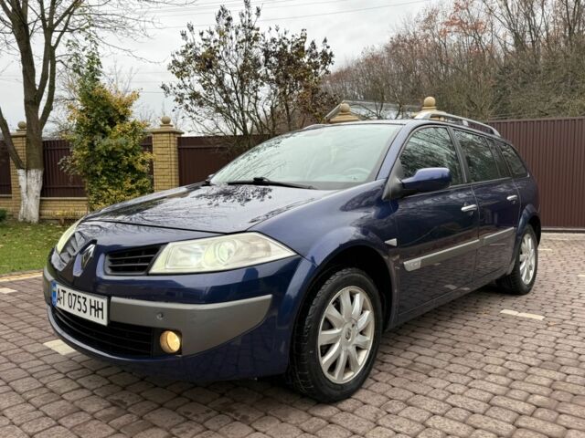 Синий Рено Меган, объемом двигателя 1.5 л и пробегом 253 тыс. км за 3500 $, фото 7 на Automoto.ua