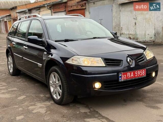 Синий Рено Меган, объемом двигателя 1.6 л и пробегом 151 тыс. км за 5900 $, фото 16 на Automoto.ua