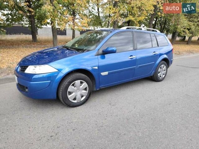 Синий Рено Меган, объемом двигателя 1.6 л и пробегом 210 тыс. км за 5250 $, фото 28 на Automoto.ua