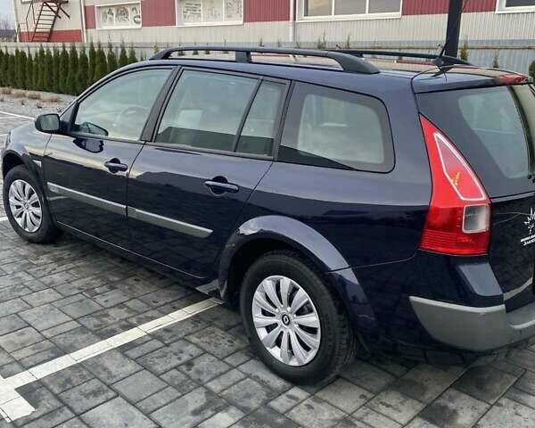 Синий Рено Меган, объемом двигателя 1.6 л и пробегом 229 тыс. км за 4850 $, фото 8 на Automoto.ua