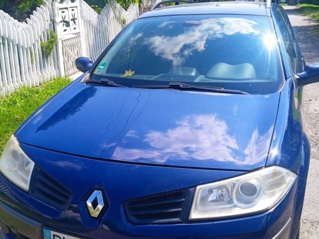 Синий Рено Меган, объемом двигателя 1.5 л и пробегом 300 тыс. км за 4300 $, фото 12 на Automoto.ua