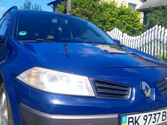 Синий Рено Меган, объемом двигателя 1.5 л и пробегом 1 тыс. км за 4500 $, фото 11 на Automoto.ua