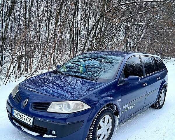 Синий Рено Меган, объемом двигателя 1.4 л и пробегом 293 тыс. км за 4500 $, фото 10 на Automoto.ua