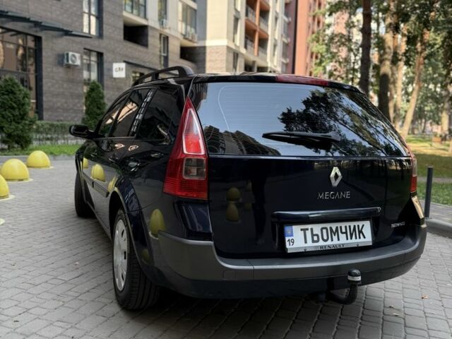 Синий Рено Меган, объемом двигателя 1.6 л и пробегом 306 тыс. км за 3952 $, фото 3 на Automoto.ua