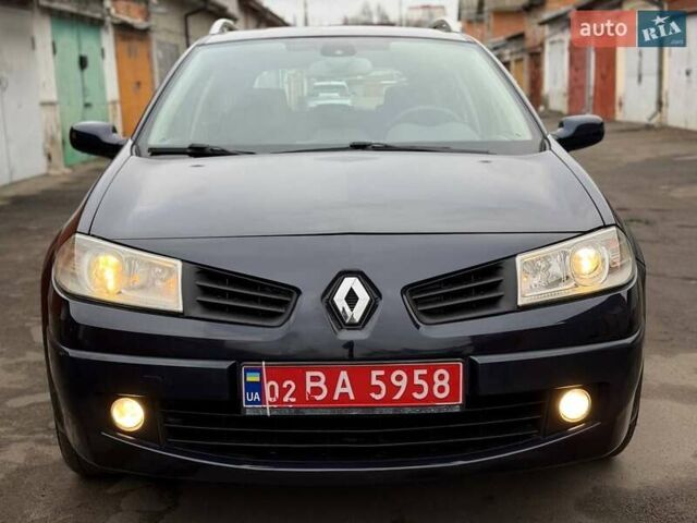 Синий Рено Меган, объемом двигателя 1.6 л и пробегом 151 тыс. км за 5900 $, фото 104 на Automoto.ua