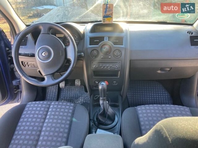 Синій Рено Меган, об'ємом двигуна 1.6 л та пробігом 226 тис. км за 5150 $, фото 20 на Automoto.ua