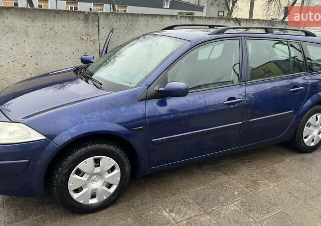 Синий Рено Меган, объемом двигателя 1.6 л и пробегом 223 тыс. км за 5500 $, фото 11 на Automoto.ua