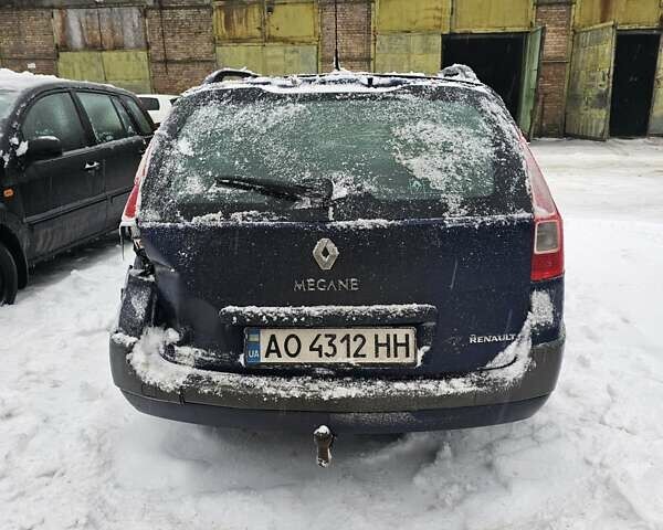 Синій Рено Меган, об'ємом двигуна 1.6 л та пробігом 200 тис. км за 1400 $, фото 2 на Automoto.ua