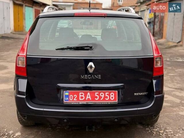 Синий Рено Меган, объемом двигателя 1.6 л и пробегом 151 тыс. км за 5900 $, фото 55 на Automoto.ua