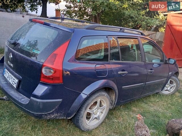 Синий Рено Меган, объемом двигателя 1.6 л и пробегом 326 тыс. км за 3100 $, фото 3 на Automoto.ua