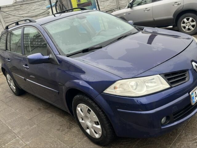 Синий Рено Меган, объемом двигателя 1.6 л и пробегом 223 тыс. км за 5500 $, фото 7 на Automoto.ua