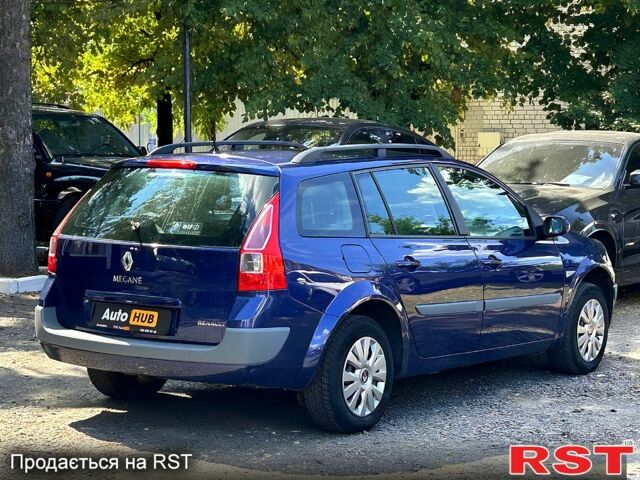 Синий Рено Меган, объемом двигателя 1.6 л и пробегом 238 тыс. км за 5100 $, фото 3 на Automoto.ua