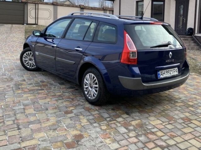 Синій Рено Меган, об'ємом двигуна 1.6 л та пробігом 245 тис. км за 6300 $, фото 2 на Automoto.ua