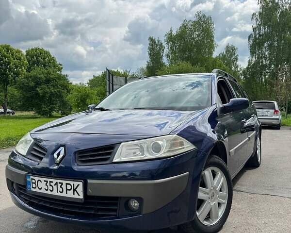 Синий Рено Меган, объемом двигателя 1.6 л и пробегом 223 тыс. км за 4500 $, фото 12 на Automoto.ua