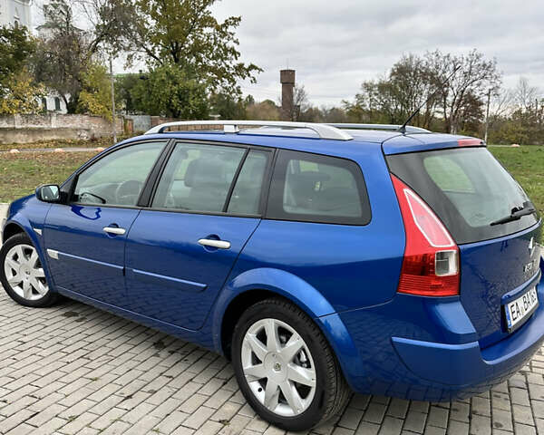 Синій Рено Меган, об'ємом двигуна 1.6 л та пробігом 164 тис. км за 5950 $, фото 10 на Automoto.ua