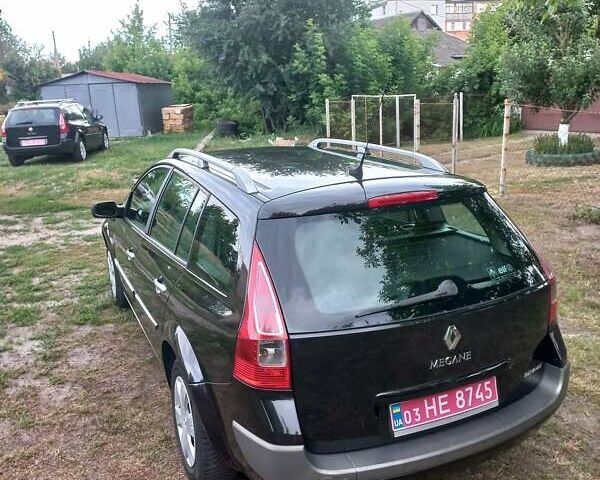 Синий Рено Меган, объемом двигателя 1.6 л и пробегом 213 тыс. км за 5700 $, фото 10 на Automoto.ua