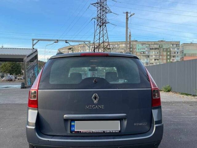 Синий Рено Меган, объемом двигателя 1.6 л и пробегом 210 тыс. км за 5200 $, фото 4 на Automoto.ua