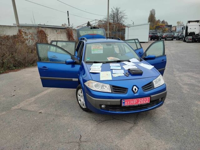 Синій Рено Меган, об'ємом двигуна 0 л та пробігом 110 тис. км за 5300 $, фото 2 на Automoto.ua