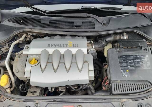 Синій Рено Меган, об'ємом двигуна 1.6 л та пробігом 249 тис. км за 5550 $, фото 33 на Automoto.ua