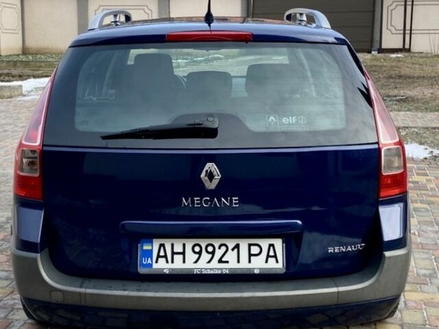 Синій Рено Меган, об'ємом двигуна 1.6 л та пробігом 245 тис. км за 6300 $, фото 1 на Automoto.ua