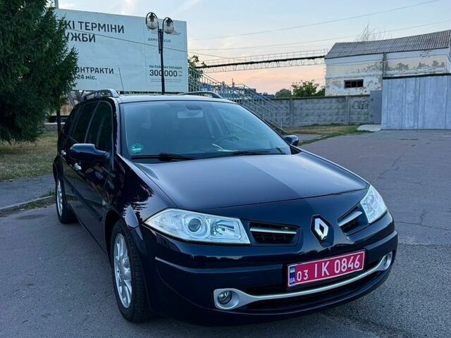 Синий Рено Меган, объемом двигателя 1.6 л и пробегом 155 тыс. км за 5900 $, фото 2 на Automoto.ua