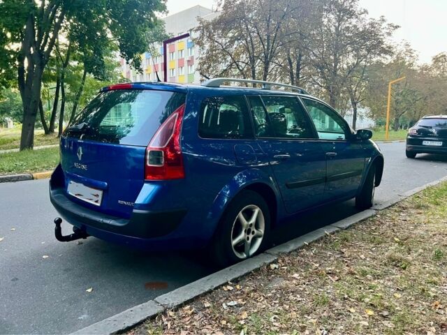 Синій Рено Меган, об'ємом двигуна 1.6 л та пробігом 30 тис. км за 4200 $, фото 12 на Automoto.ua
