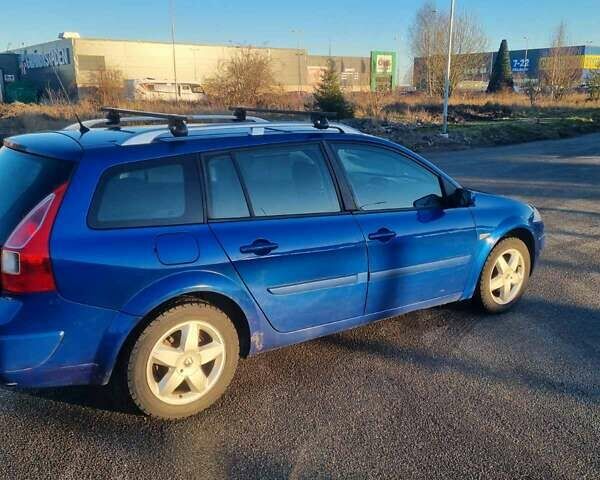 Синий Рено Меган, объемом двигателя 1.6 л и пробегом 300 тыс. км за 4200 $, фото 10 на Automoto.ua