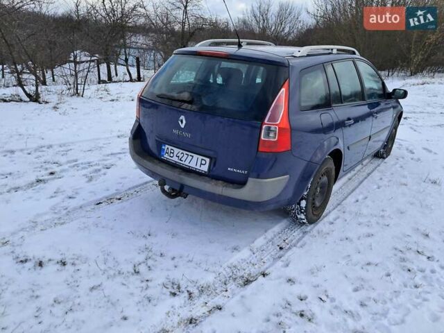 Синий Рено Меган, объемом двигателя 1.46 л и пробегом 249 тыс. км за 4800 $, фото 5 на Automoto.ua