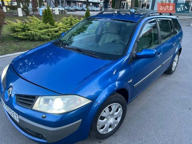 Рено Меган 2007 у Калиновке на Automoto.ua Синій Рено Меган, об'ємом двигуна 1.6 л та пробігом 260 тис. км за 4650 $, фото 1 на Automoto.ua
