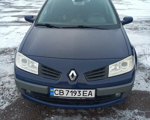 Синий Рено Меган, объемом двигателя 1.6 л и пробегом 180 тыс. км за 5600 $, фото 8 на Automoto.ua