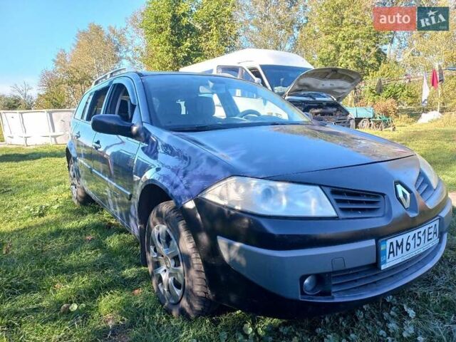 Синій Рено Меган, об'ємом двигуна 1.5 л та пробігом 225 тис. км за 5000 $, фото 4 на Automoto.ua