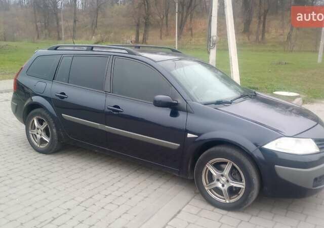 Синий Рено Меган, объемом двигателя 1.5 л и пробегом 170 тыс. км за 4100 $, фото 4 на Automoto.ua