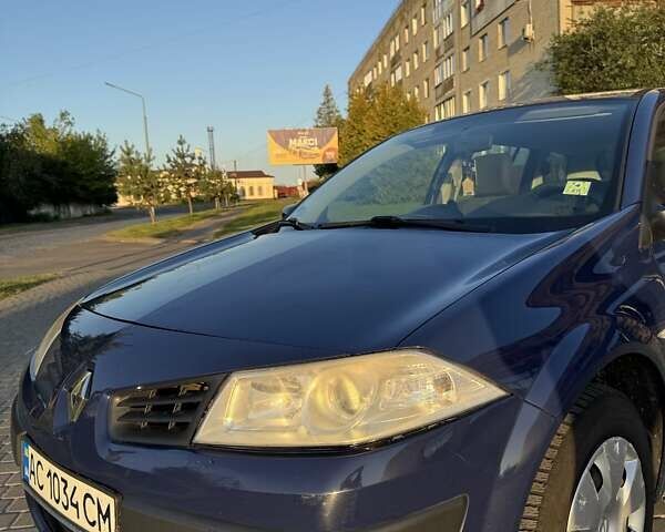 Синий Рено Меган, объемом двигателя 1.5 л и пробегом 253 тыс. км за 5300 $, фото 4 на Automoto.ua