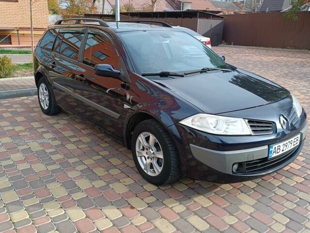 Синий Рено Меган, объемом двигателя 1.6 л и пробегом 200 тыс. км за 5200 $, фото 13 на Automoto.ua