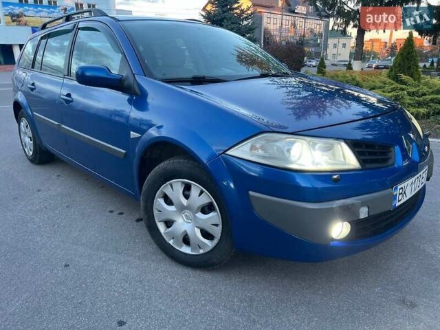 Рено Меган 2007 у Калиновке на Automoto.ua Синій Рено Меган, об'ємом двигуна 1.6 л та пробігом 260 тис. км за 4650 $, фото 9 на Automoto.ua