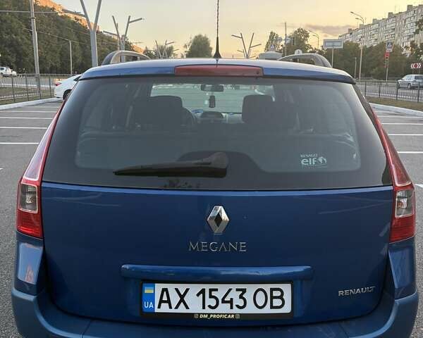 Рено Меган 2007 в Харькове на Automoto.ua Синий Рено Меган, объемом двигателя 1.6 л и пробегом 212 тыс. км за 5500 $, фото 3 на Automoto.ua