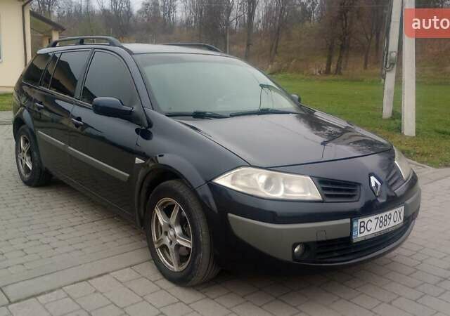 Синий Рено Меган, объемом двигателя 1.5 л и пробегом 170 тыс. км за 4100 $, фото 1 на Automoto.ua